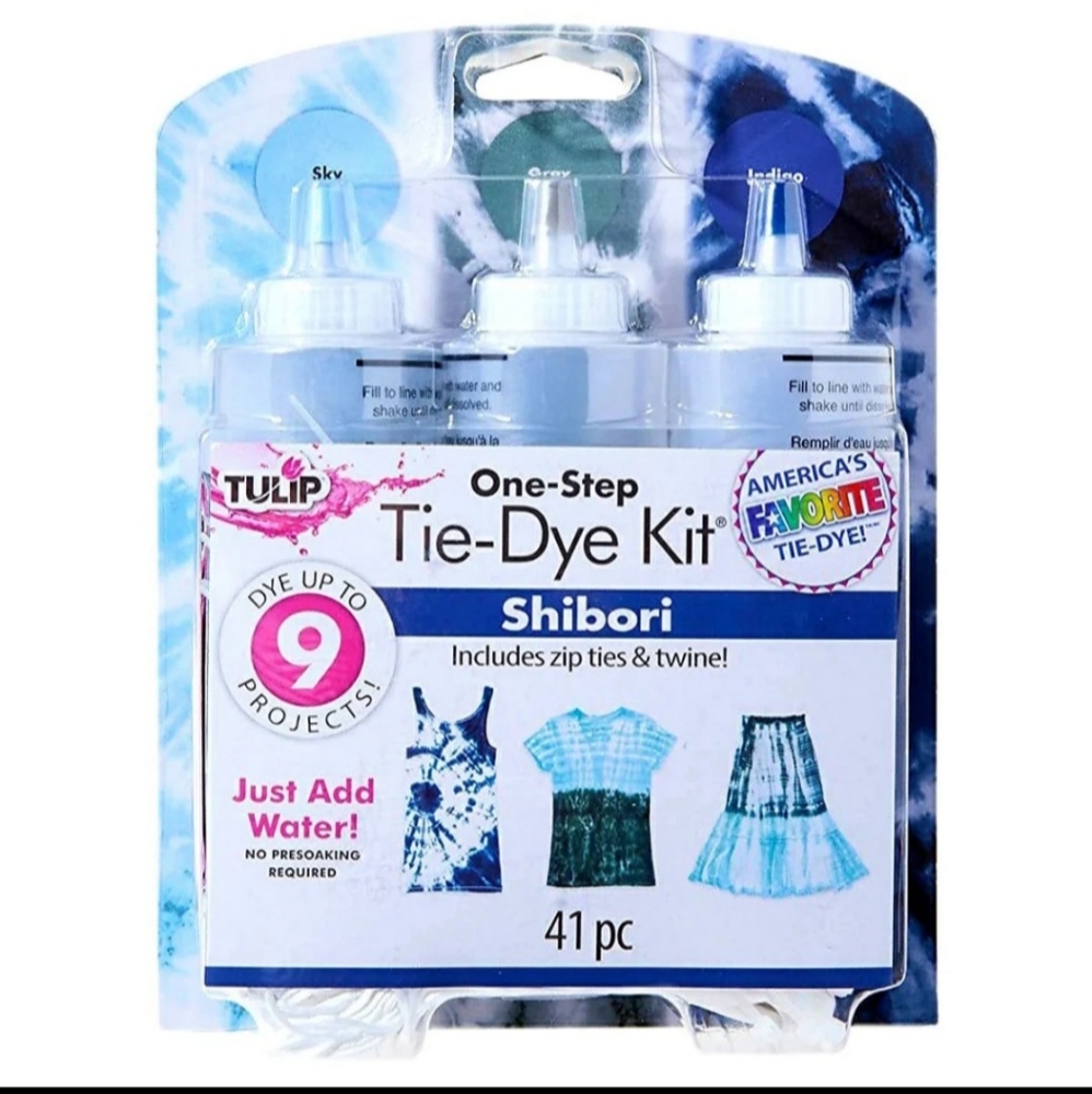 Tulip Tie Dye Indigo Shibori Kit